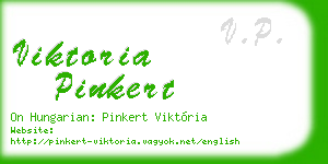 viktoria pinkert business card